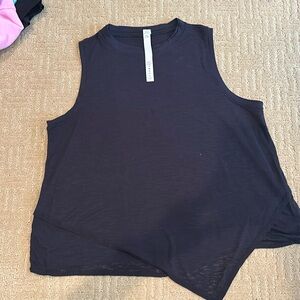 Lululemon burnout cotton sleeveless tank shirt